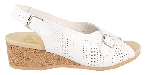 Worishofer Women's 562, White, 37 (US Women's 6.5-7) M (B)
