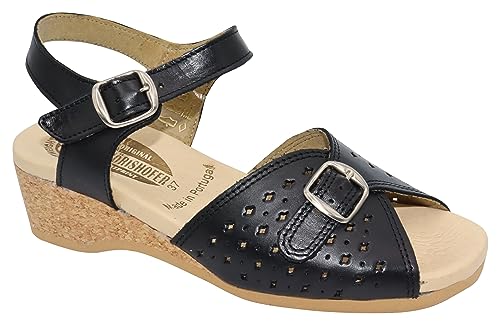 Worishofer Womens 811 Sandal, Adult, Black, 39 M EU